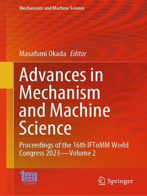 cover image of Advances in Mechanism and Machine Science
